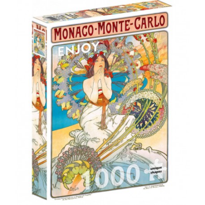 Puzzle 1000p: A. Mucha: Monaco Monte Carlo