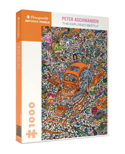 Puzzle 1000p: P. Aschwanden: The Exploded Beetle