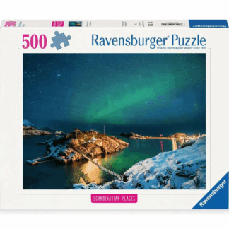 Puzzle 500P - Lumières du nord, Tromsø, Norvège