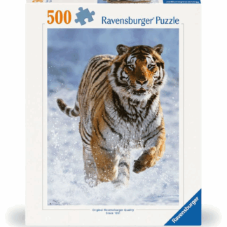 Puzzle 500P - Tigre dans la neige