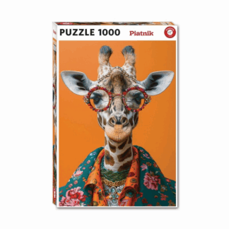 Puzzle Piatnik Crazy giraffe - 1000 pièces